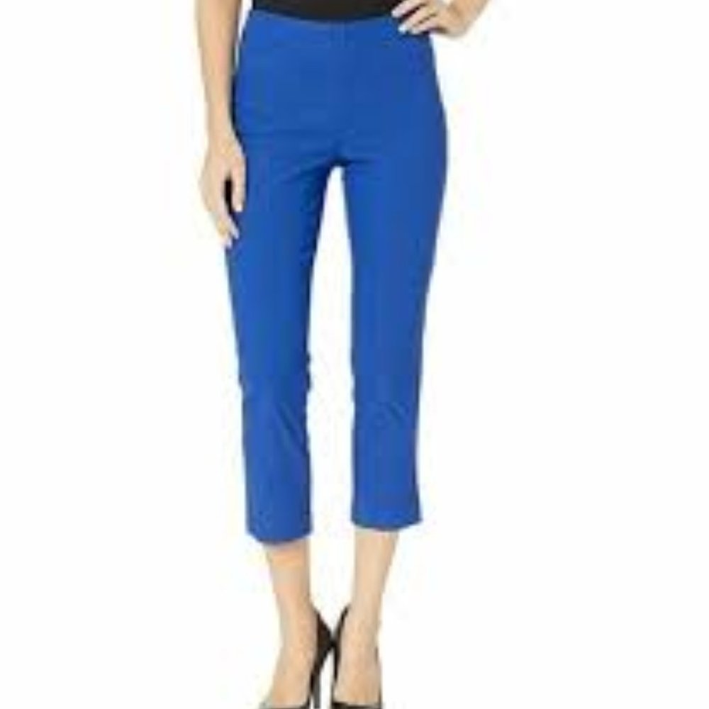 Tribal blue capris